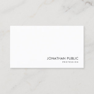 Trendy Modern Minimalistisch Elegant Ontwerp Sjabl Visitekaartje