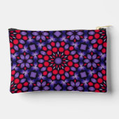 Trendy Modern Paarse Roze Abstracte Dot Art Patter Etui (Achterkant)