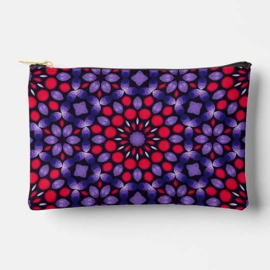 Trendy Modern Paarse Roze Abstracte Dot Art Patter Etui (Voorkant)