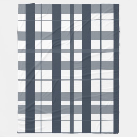 Trendy Modern plaid Fleece Deken (Voorkant)