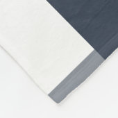 Trendy Modern plaid Fleece Deken (Hoek)