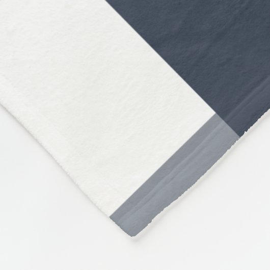 Trendy Modern plaid Fleece Deken (Hoek)