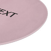 Trendy Modern Professional Custom Merknaam Roze Snijplank (Hoek)