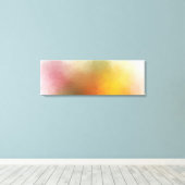 Trendy Modern Red Yellow Green Blue Paars Canvas Afdruk (Insitu (Houten vloer))