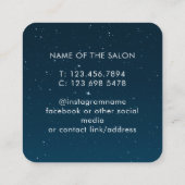 Trendy Modern Salon Appointment Reminder Card Afsprakenkaartje (Achterkant)