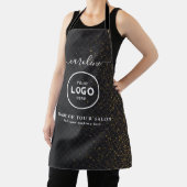  Trendy Modern Salon Logo Apron Schort (Insitu)