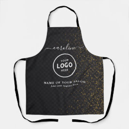  Trendy Modern Salon Logo Apron Schort