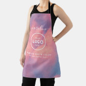  Trendy Modern Salon Logo Apron Schort (Insitu)