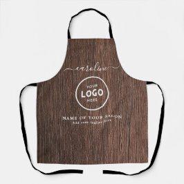  Trendy Modern Salon Logo Apron Schort