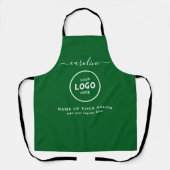  Trendy Modern Salon Logo Apron Schort (Voorkant)