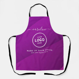  Trendy Modern Salon Logo Apron Schort