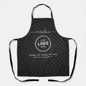 Trendy Modern Salon Logo Apron Schort (Voorkant)