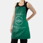  Trendy Modern Salon Logo Apron Schort (Insitu)