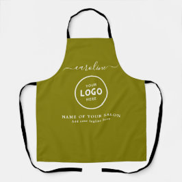  Trendy Modern Salon Logo Apron Schort