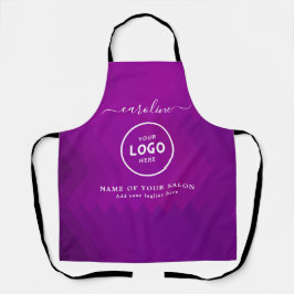  Trendy Modern Salon Logo Apron Schort