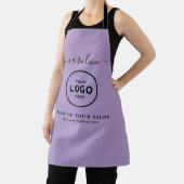  Trendy Modern Salon Logo Apron Schort (Insitu)