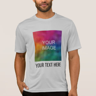 Trendy Modern Sjabloon Mannen Sport-Tek concurrent T-shirt