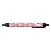 Trendy Modern Sketchy Aztec Llama Zwarte Inkt Pen (Bodem)