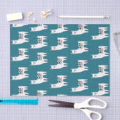 Trendy Modern Sketchy Llamas Tissuepapier (Craft)