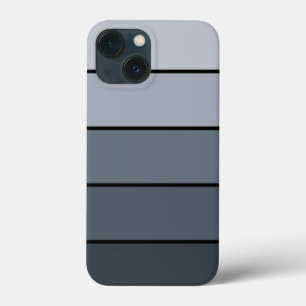Trendy Modern Space Grey Stripes Case-Mate iPhone Case