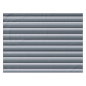 Trendy Modern Space Grey Stripes Tafelkleed (Voorkant (Horizontaal))