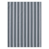 Trendy Modern Space Grey Stripes Tafelkleed (Voorkant)