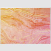 Trendy Modern Stijlvol Abstract Marmer Tissuepapier (Voorkant)