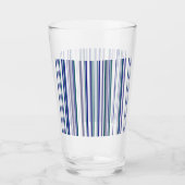 Trendy Modern Stripes Glas (Voorkant)