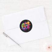 Trendy Modern Teen Meme 6-7 67 Stickers (Envelop)