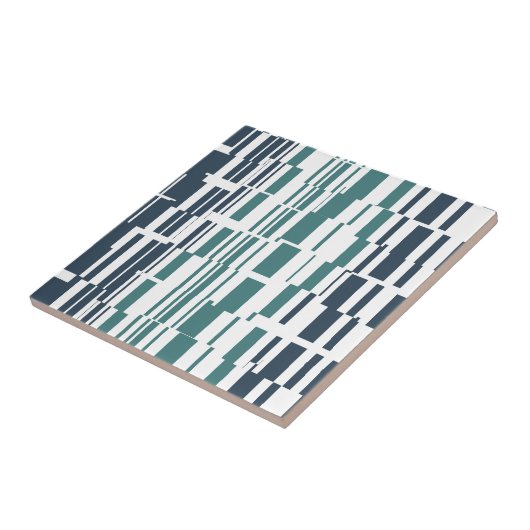 Trendy modern - uniek Abstract patroon Tegeltje (Zijkant)