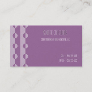 Trendy Modern Verwisselbare Kleur Dot Biz Kaarten Visitekaartje
