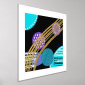 Trendy Moderne Abstract Folieprint Folie Afdrukken (Laagn)