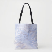Trendy moderne abstracte bloemige botanische blad tote bag (Voorkant)