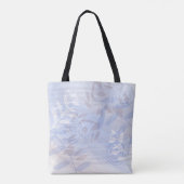 Trendy moderne abstracte bloemige botanische blad tote bag (Achterkant)