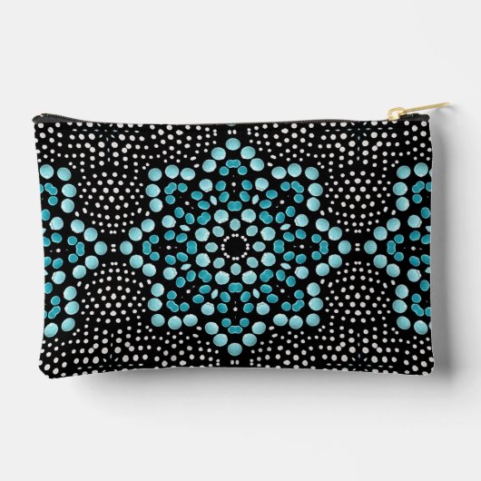 Trendy moderne Blauwgroen chique stijlvolle Girly  Etui (Achterkant)