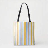 Trendy Moderne Boho Chic Strepen Tote Bag (Voorkant)