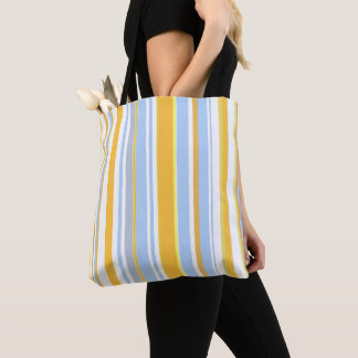 Trendy moderne Boho chique strepen Tote Bag
