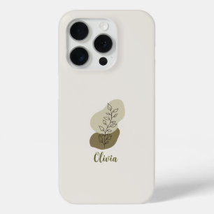 Trendy Moderne Boho Telefoonhoes iPhone 15 Pro Case