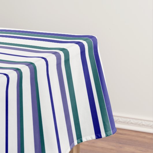 Trendy Moderne Chic Strepen Tafelkleed (Voorbeeld)