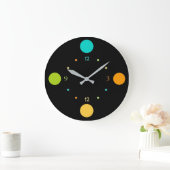 Trendy moderne decorator wanddeclokken grote klok (Huis)