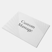 Trendy moderne eenvoudige aangepaste massage deurmat (Schuin)