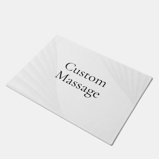 Trendy moderne eenvoudige aangepaste massage deurmat (Schuin)