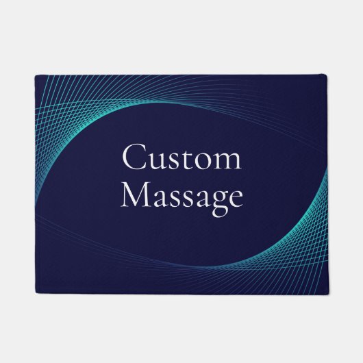 Trendy moderne eenvoudige aangepaste massage deurmat (Voorkant)