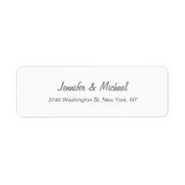 Trendy moderne elegante eenvoudige minimalistische etiket