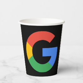 Trendy Moderne Google Review QR Code Papieren Bekers
