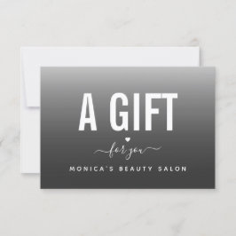 Trendy & Moderne Grijze Ombre Gradiënt Schoonheids