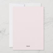 Trendy moderne grote kerstcadeautjes feestdagenkaart (Achterkant)