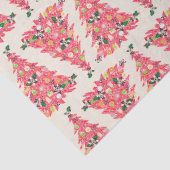 Trendy moderne heldere kleur feestelijke kerstboom tissuepapier (Detail)