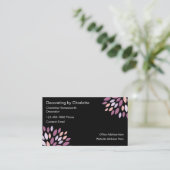 Trendy Moderne Huis Decoreren Visitekaartje (Staand voorkant)