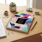 Trendy moderne koele geometrische planner